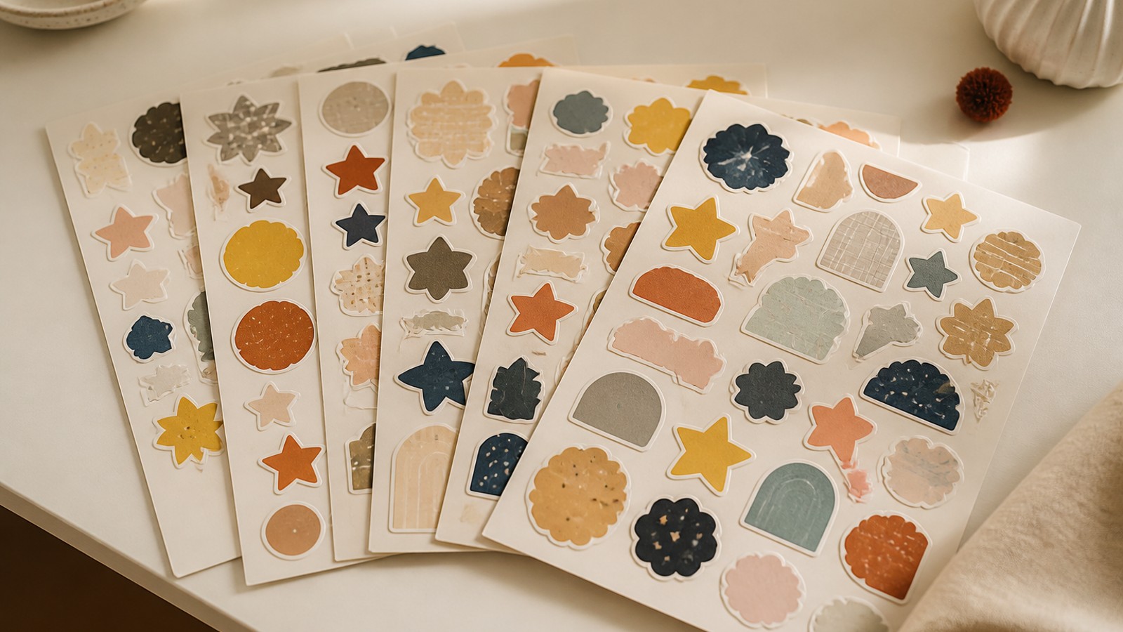 Customized Label Sticker Sheets