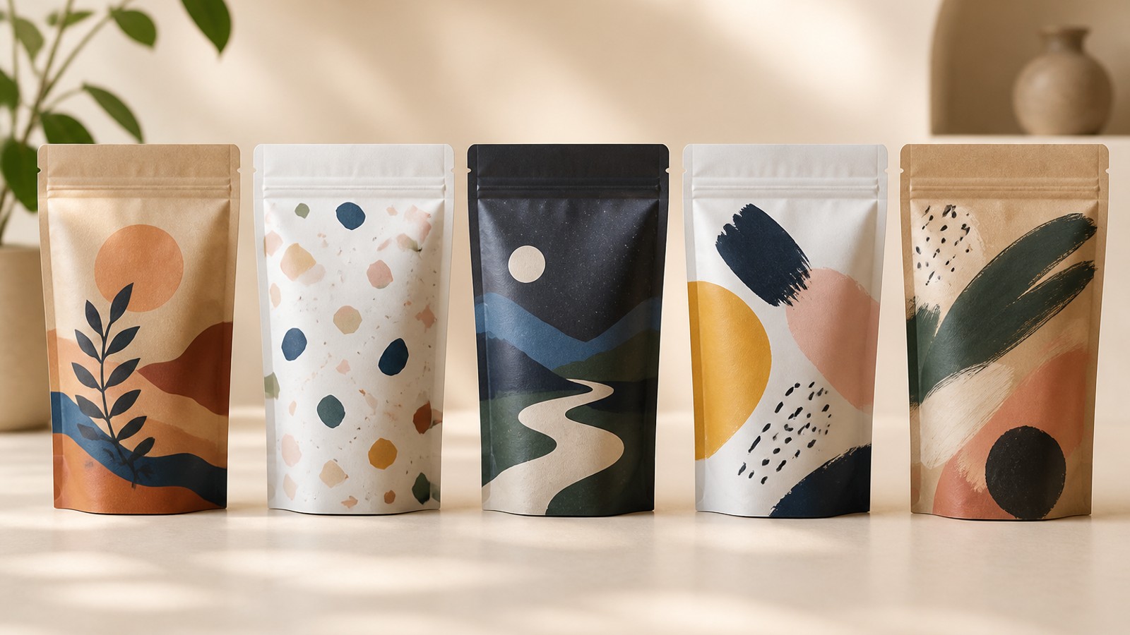 Digital Printing on Paper Pouches