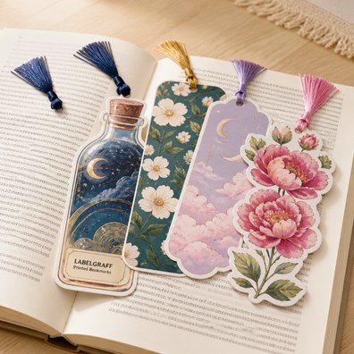 Personalized print & Cut Bookmark