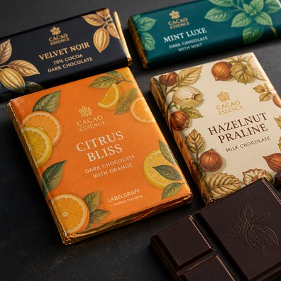 Printing Chocolate Wraps