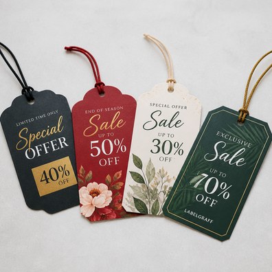 Personalized label tags cutting machine