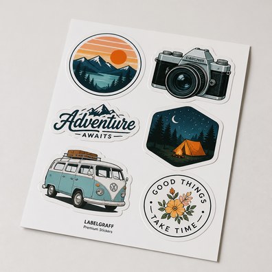 Customized Label Sticker Sheets