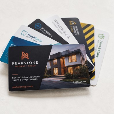 Magnetic business card solution