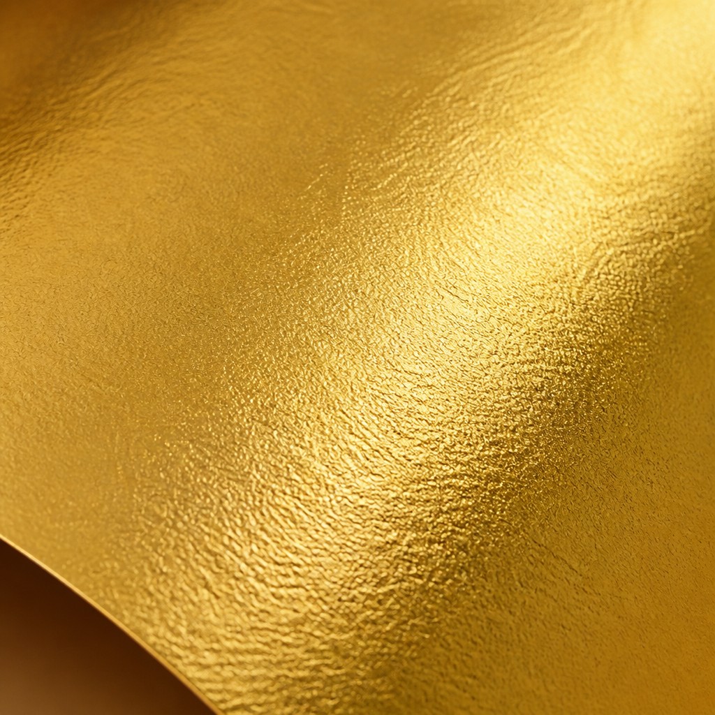 GOLDEN METAL ART material sample